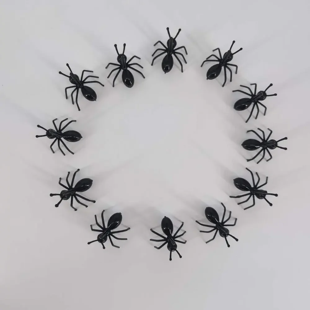 12 Reusable Ant Shaped Unbranded Black Toothpicks Fruit Forks Party Decor - NWOT